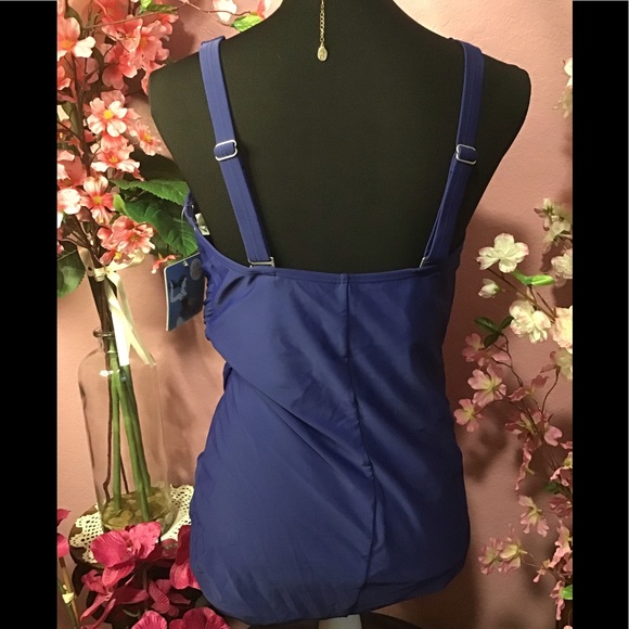 🌹NWT SEEKERS CONTOUR SHAPEWEAR 22W C/D BRA CUPS SWIMSUIT - Picture 7 of 16